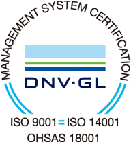 Quality assured certified by DNV-GL